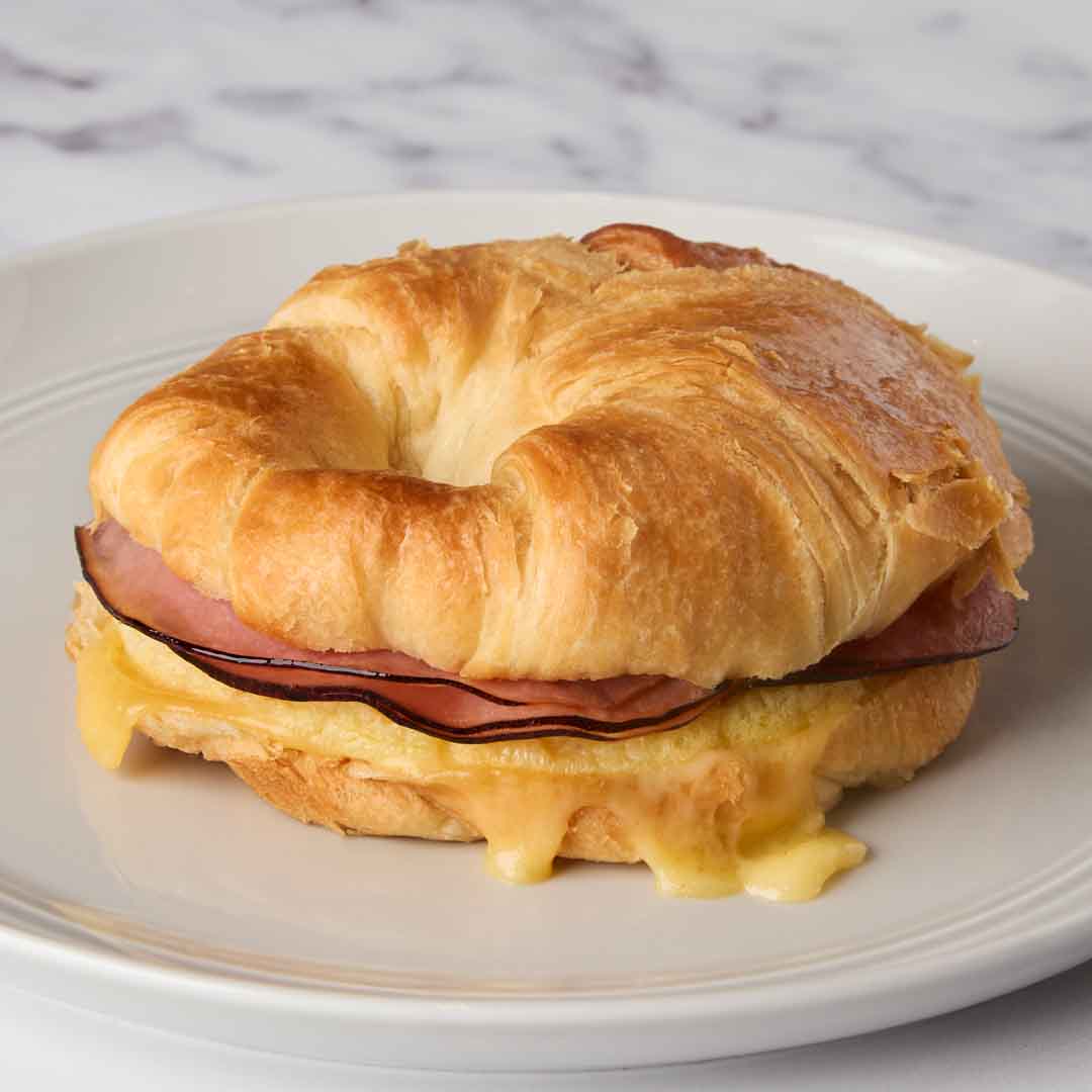 Ham, Egg & Cheese Croissant Ham, Egg & Cheese Croissant