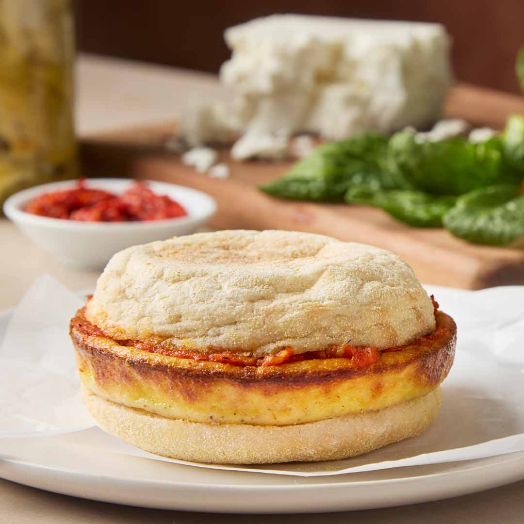 Frittata Patty Breakfast Sandwich Frittata Patty Breakfast Sandwich