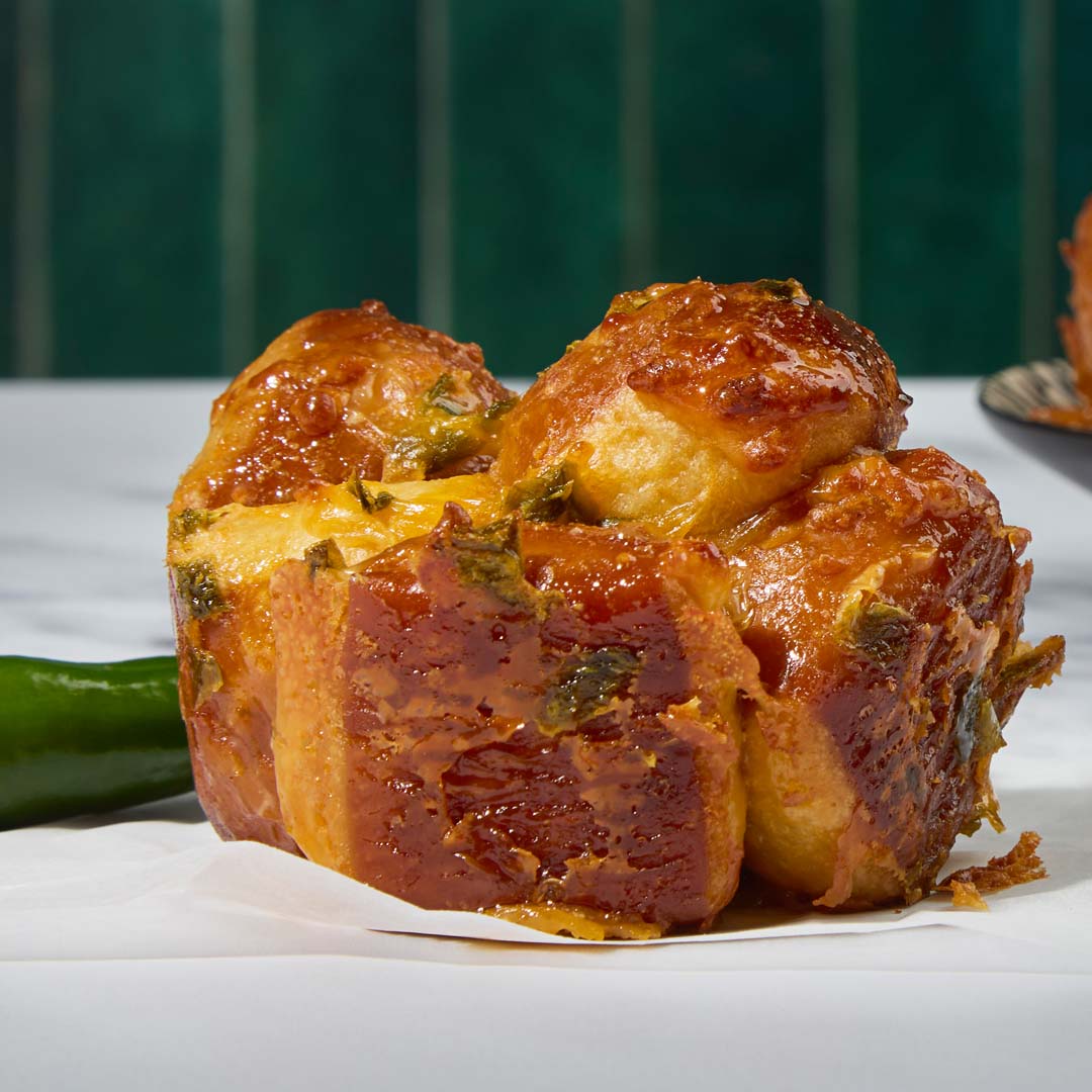 Hot Honey & Jalapeno Pull-Apart Bread Hot Honey & Jalapeno Pull-Apart Bread