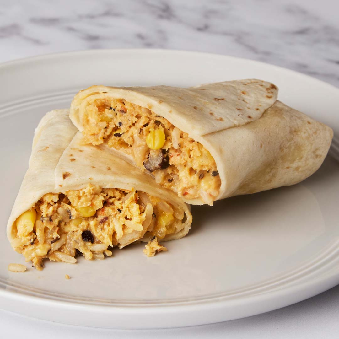 Chicken, Rice & Corn Burrito