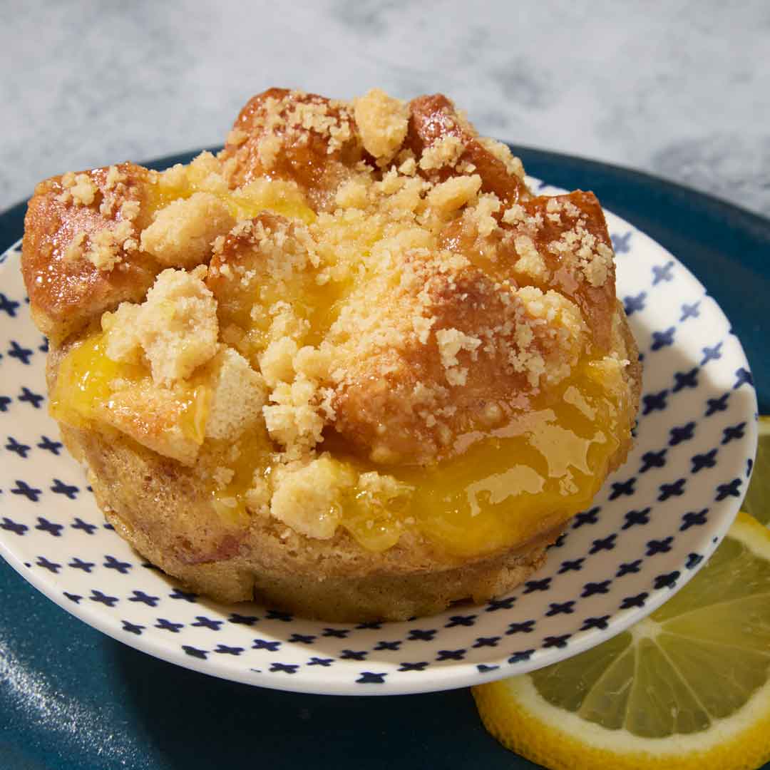 Lemon Shortbread Bread Pudding Lemon Shortbread Bread Pudding
