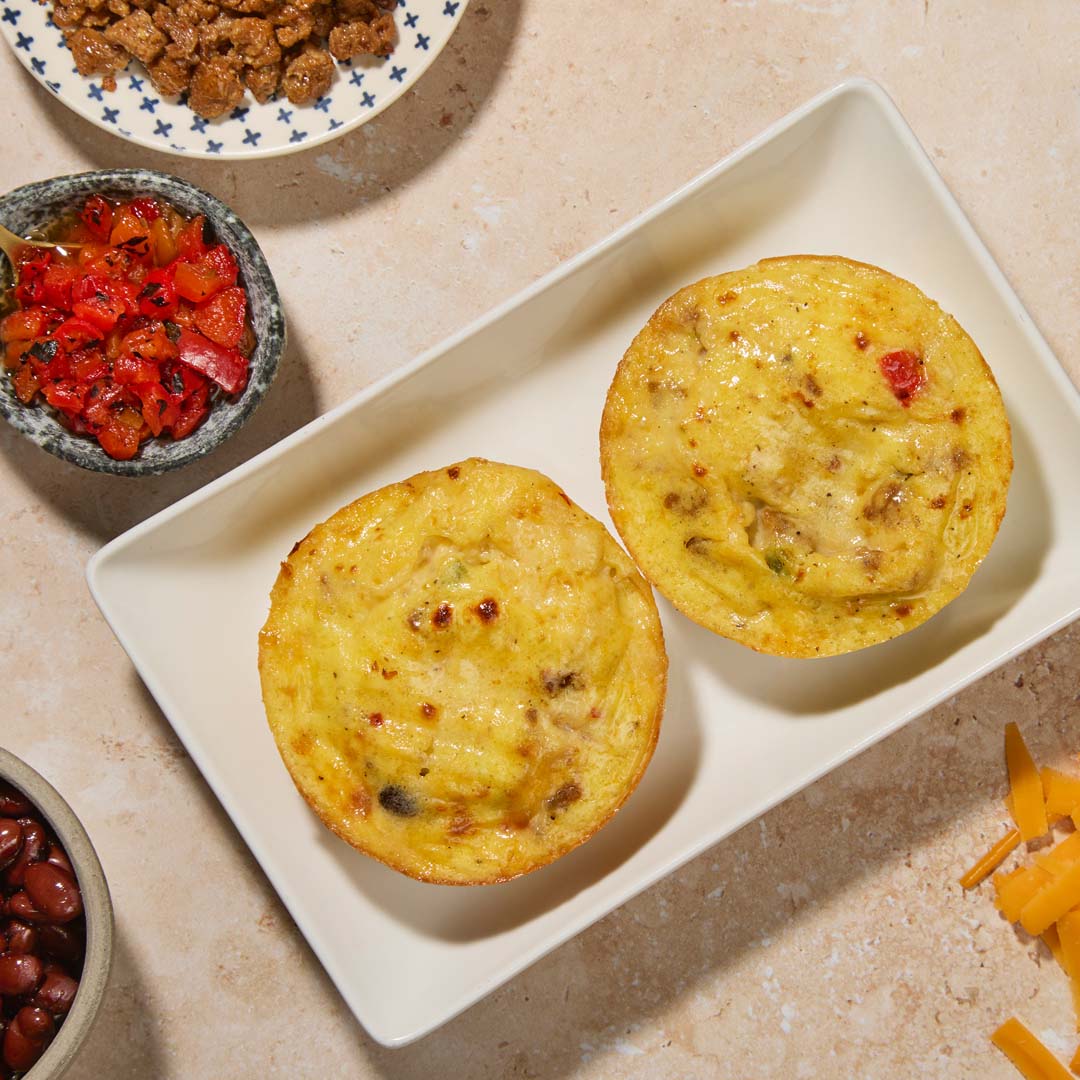 Beef, Bean & Cheese Frittata Beef, Bean & Cheese Frittata