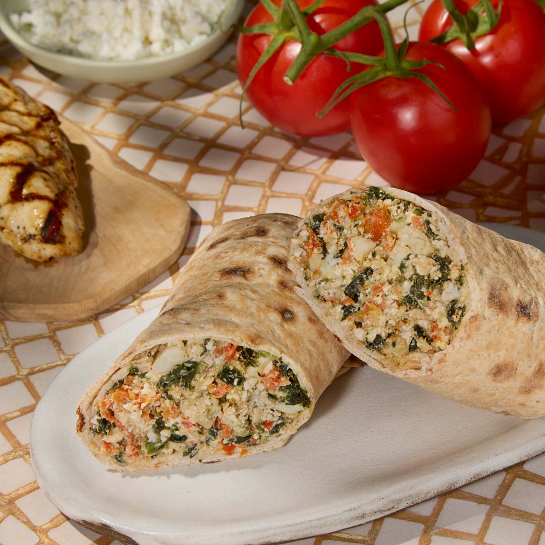 Chicken Pesto Tomato Feta Wrap Chicken Pesto Tomato Feta Wrap