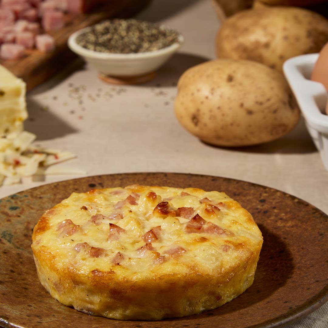 Ham & Cheese Potato Bake Ham & Cheese Potato Bake